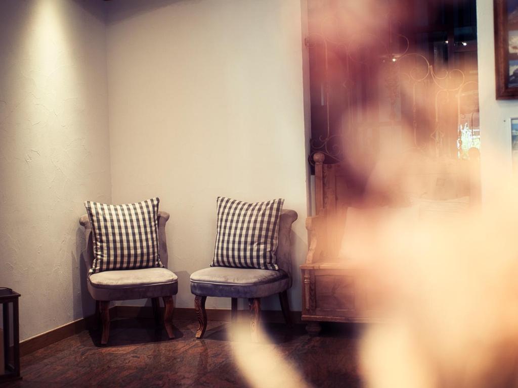 Posezení v ubytování Boutique Hotel La Cabane