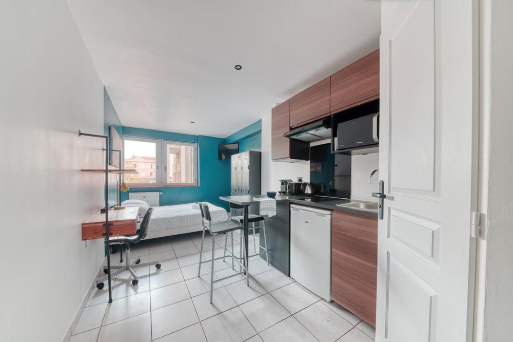 Una cocina o cocineta en Atelier-Gerland