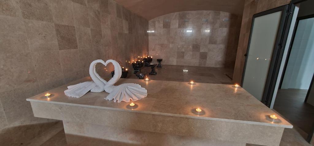 Koupelna v ubytování L'escale Hôtel & Spa By 7AV HOTELS