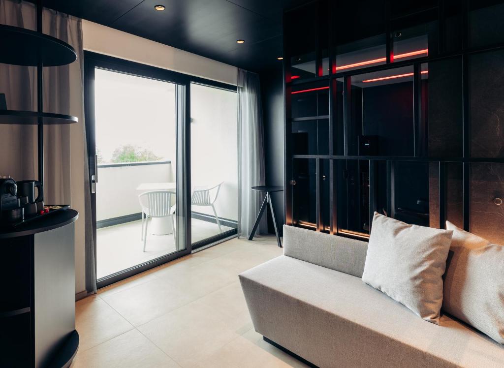 Posezení v ubytování Villa Weingarten