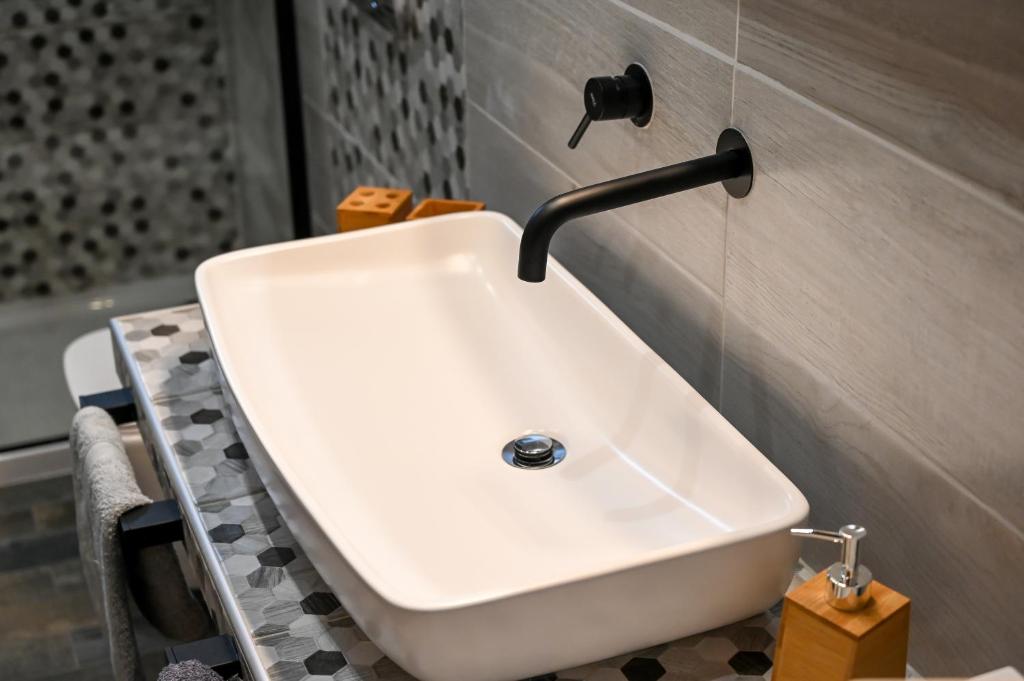 Koupelna v ubytování VB ECO SUITES
