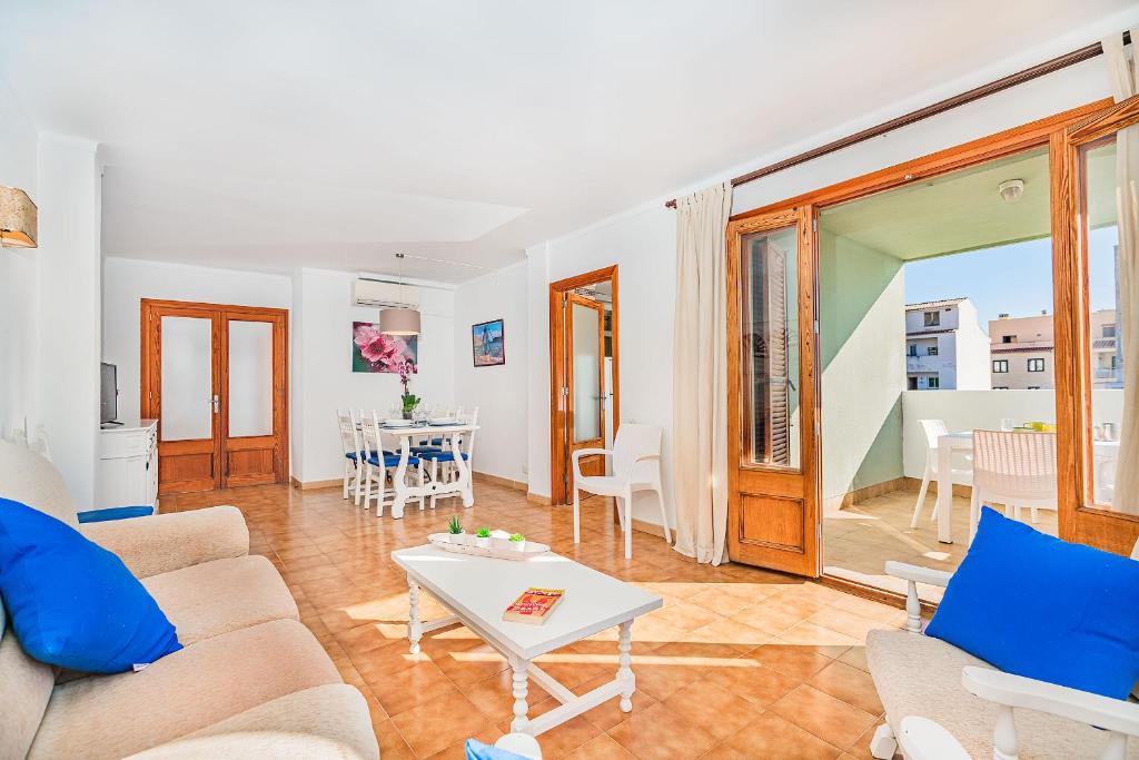 Posezení v ubytování Apartamentos Bressol
