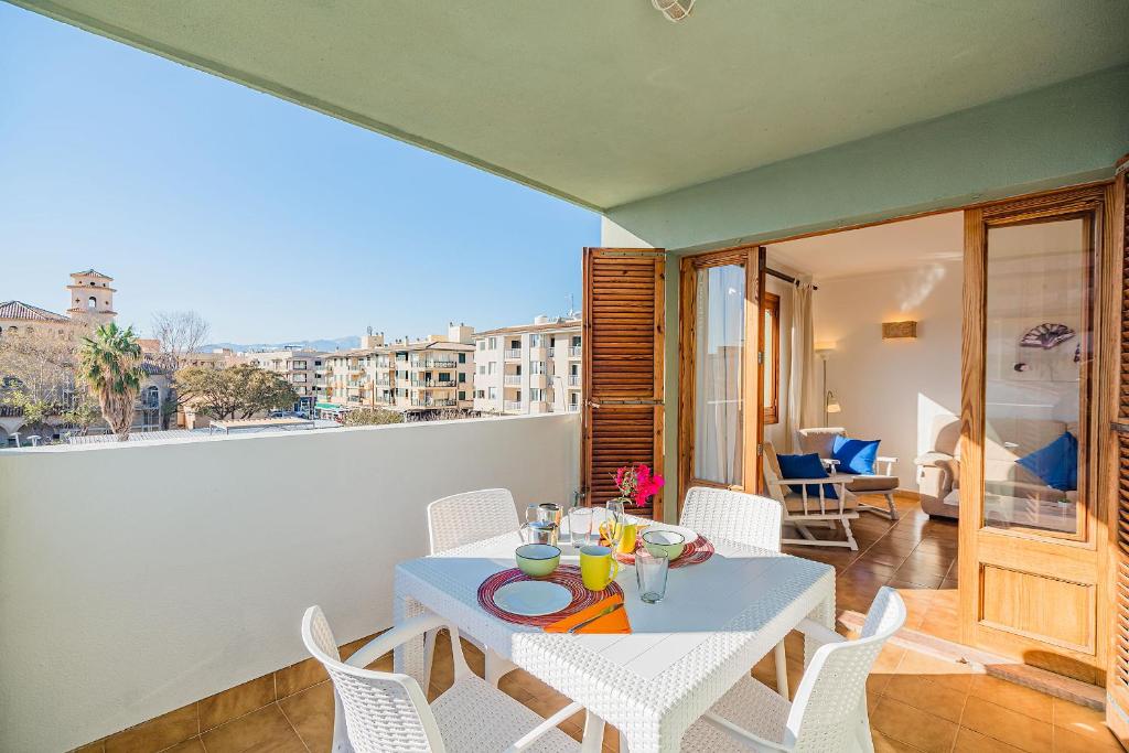 Balkón nebo terasa v ubytování Apartamentos Bressol