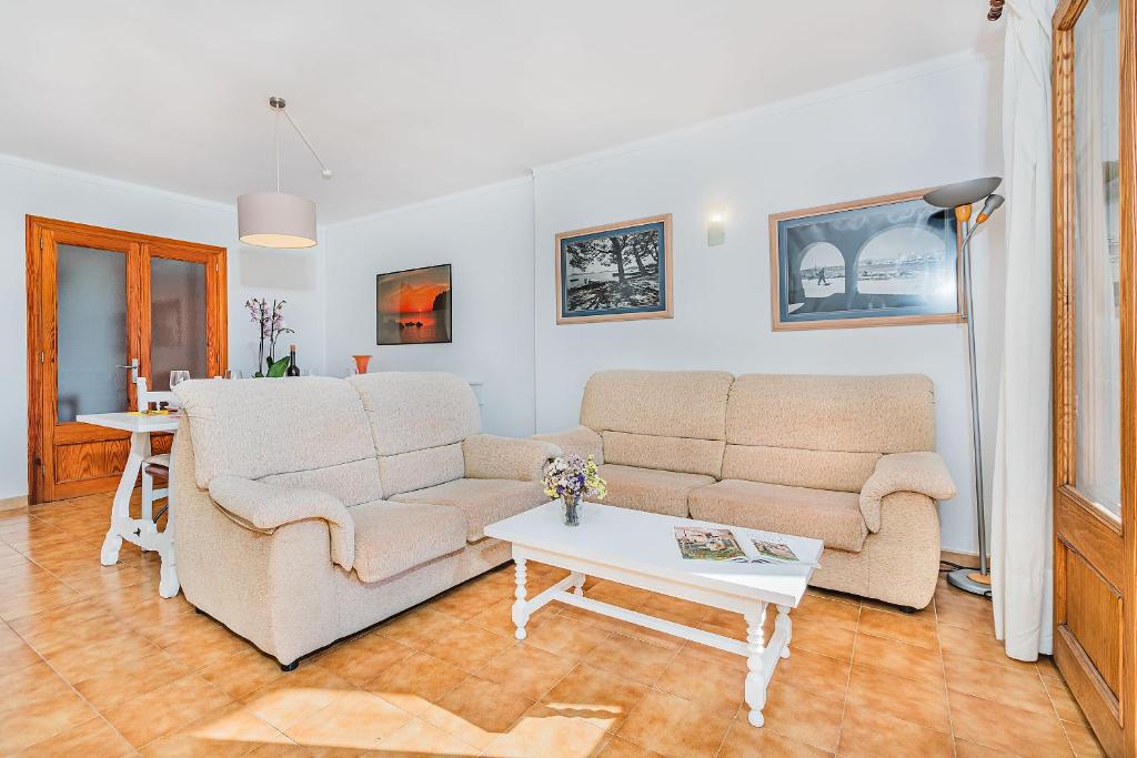 Posezení v ubytování Apartamentos Bressol