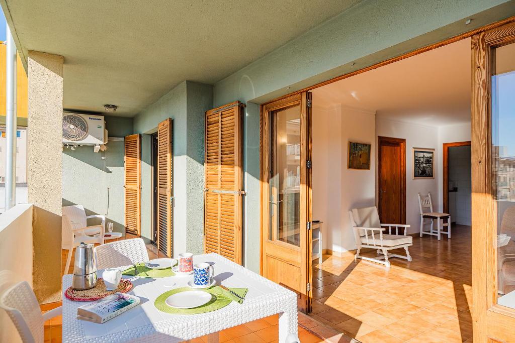 Balkón nebo terasa v ubytování Apartamentos Bressol