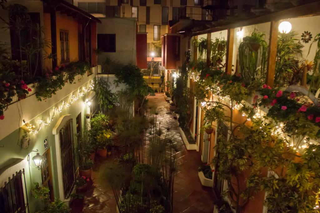 Zahrada ubytování El Patio Miraflores