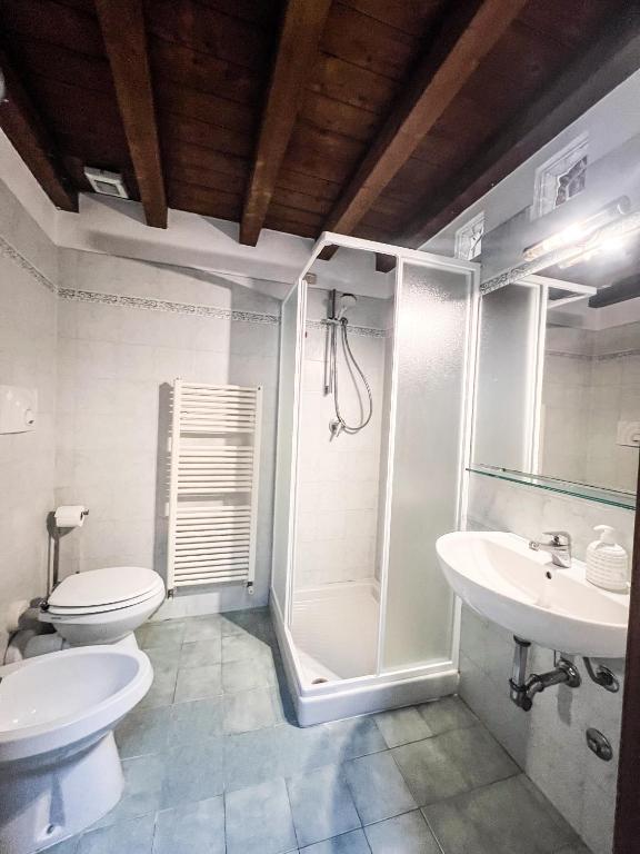 Koupelna v ubytování Piccinardi house - Mansarda