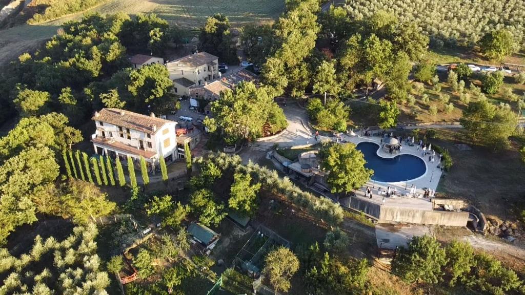 Bazén v ubytování Agriturismo Selvella nebo v jeho okolí