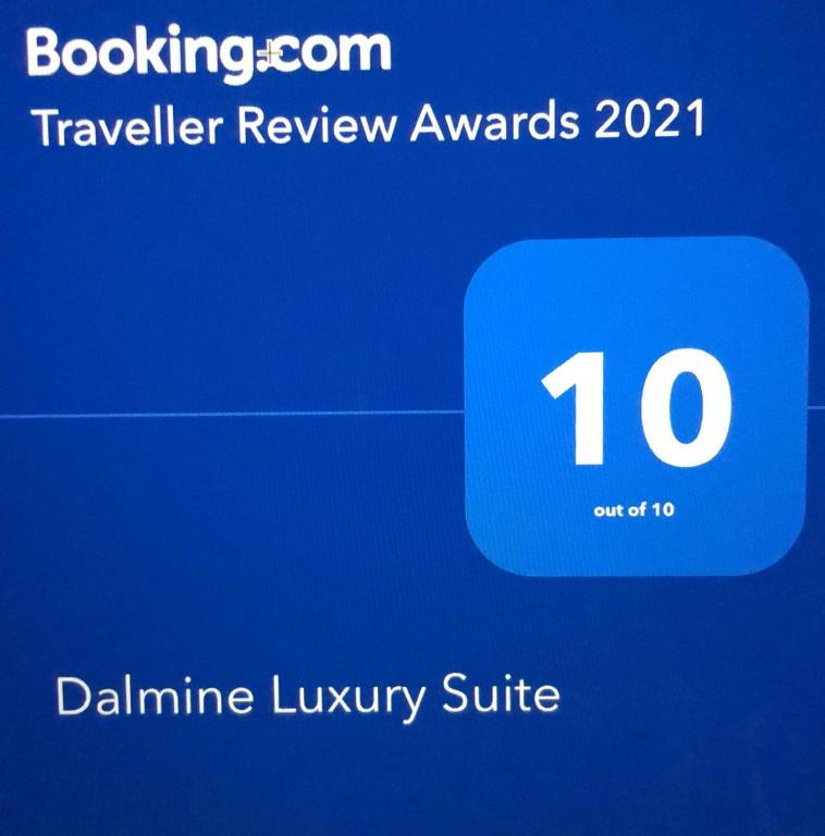 Certifikát, hodnocení, plakát nebo jiný dokument vystavený v ubytování Dalmine Luxury Suite