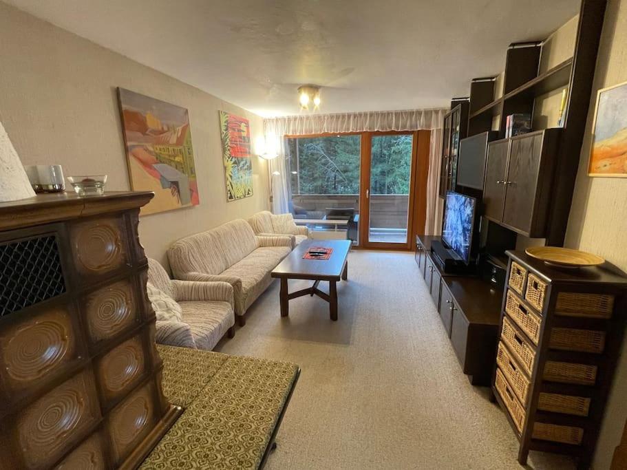 TV a/nebo společenská místnost v ubytování Apartment Eva - Hinterthal