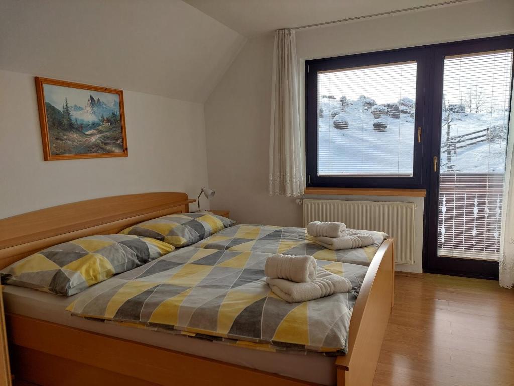 Postel nebo postele na pokoji v ubytování Apartmaji Vesna