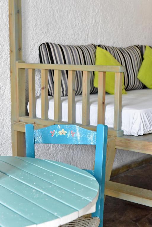 Postel nebo postele na pokoji v ubytování Mantos rooms 1