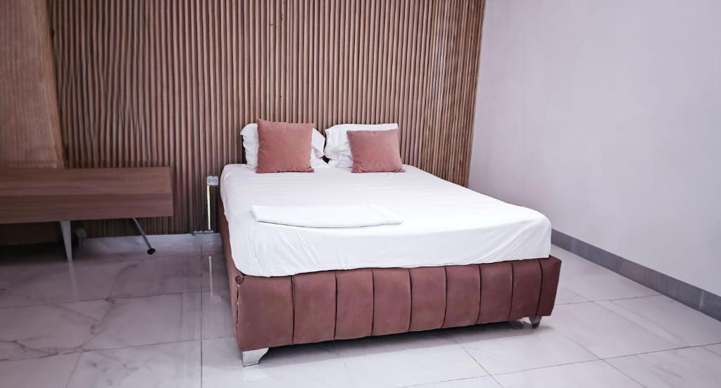 Postel nebo postele na pokoji v ubytování Casa familiar