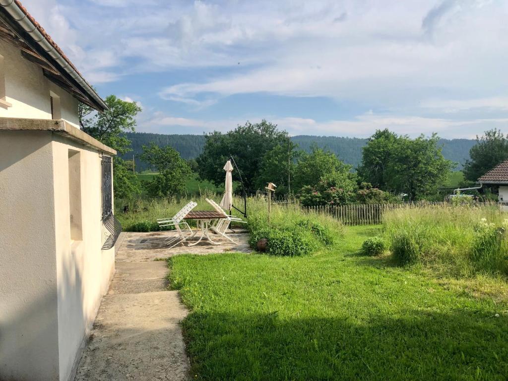 Pokrajina v okolici počitniške hiške