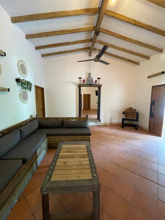 Posezení v ubytování Finca Hotel el Valhalla