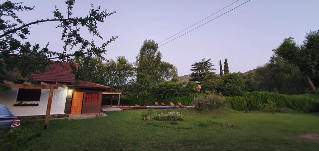 Zahrada ubytování Cabaña Odanak