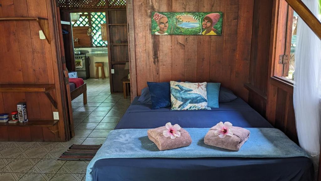 Postel nebo postele na pokoji v ubytování Casas Del Mar