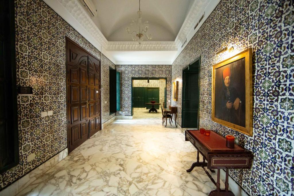 Posezení v ubytování Arabesque House