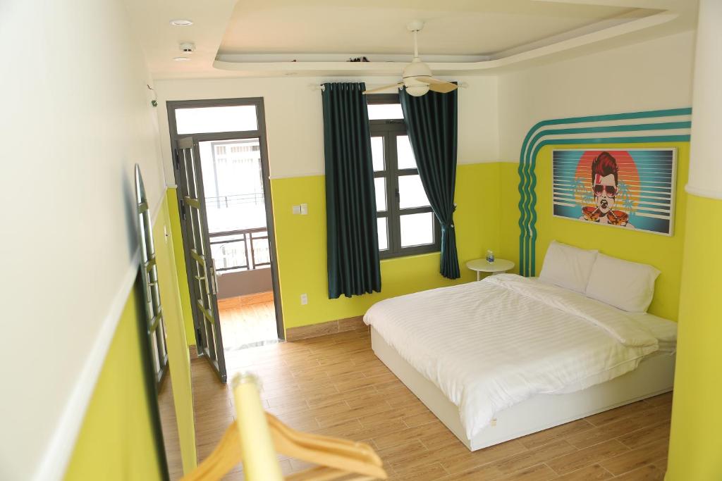 Giường trong phòng chung tại AN PHÚ Home