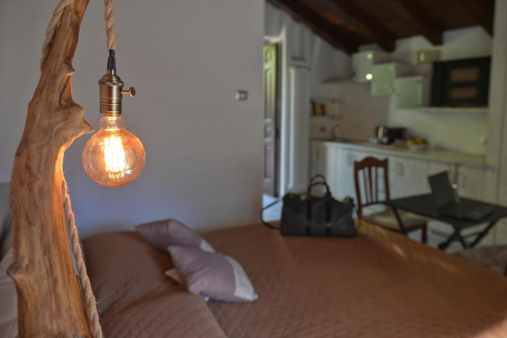 Postel nebo postele na pokoji v ubytování Agriturismo Il Tintore