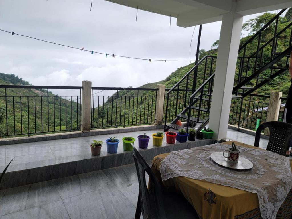 Balkón alebo terasa v ubytovaní Thieng Homestay