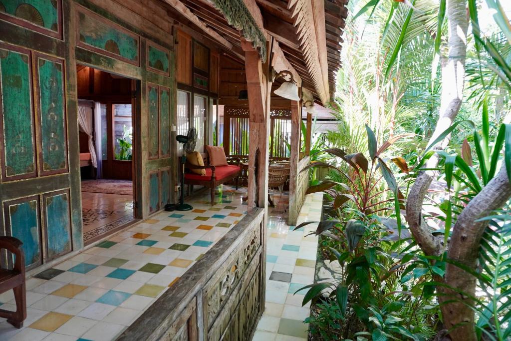 Zahrada ubytování Umakayu Joglo Villa Canggu - Boutique Hotel