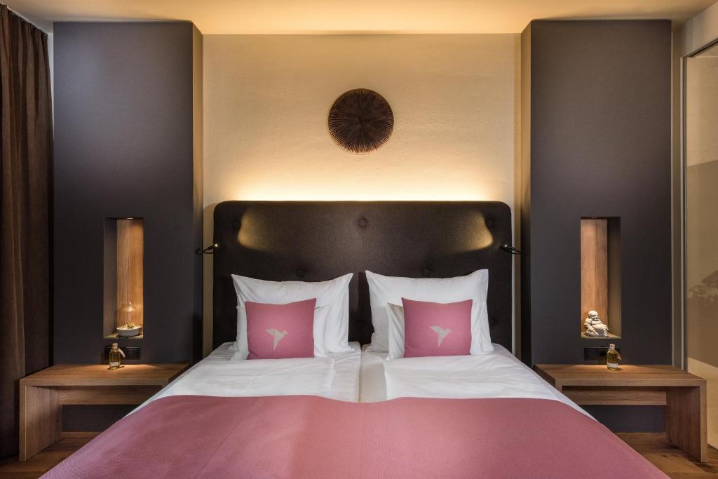 Posteľ alebo postele v izbe v ubytovaní Hotel dasMEI