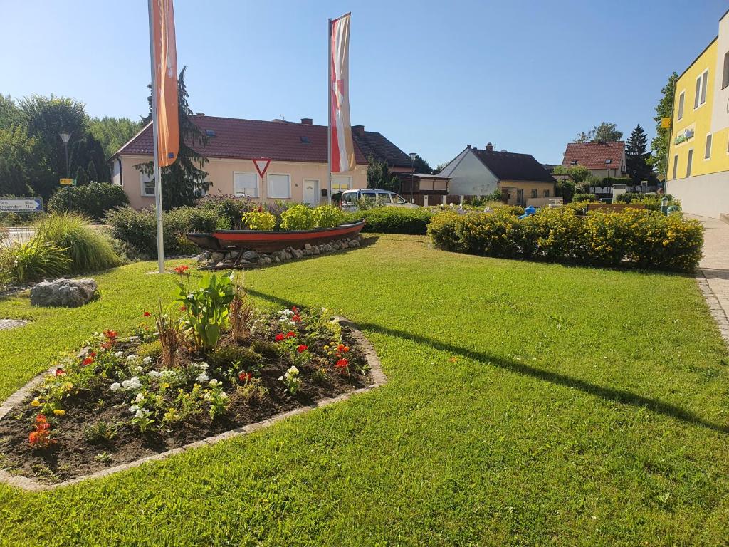 Zahrada ubytování Motel Angern