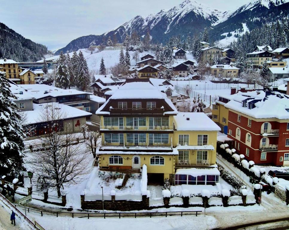 Hotel Lindenhof v zimě