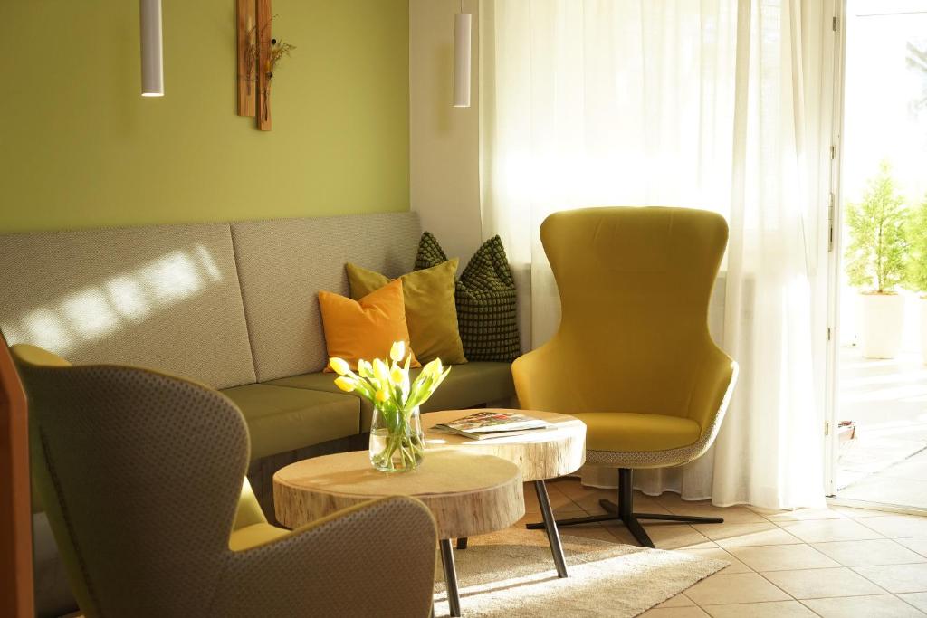 Posezení v ubytování Residence Walder