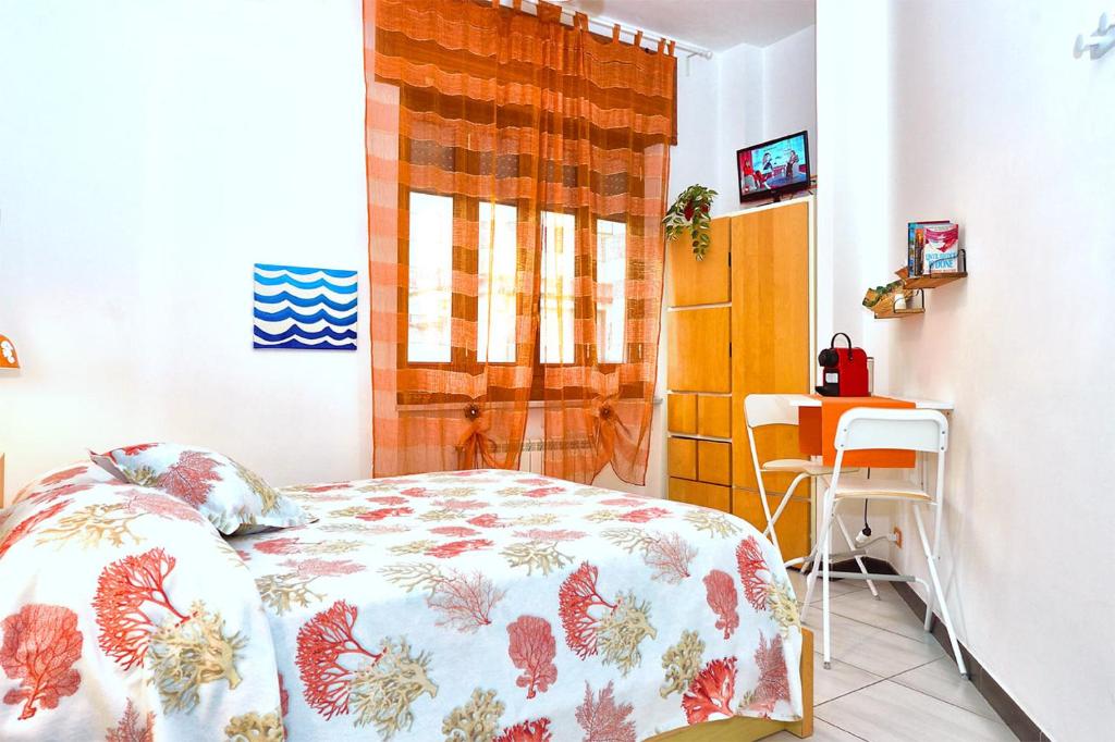 Кровать или кровати в номере B&B Galatea