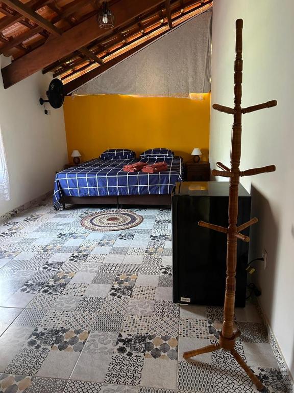 Posezení v ubytování Rancho Potala