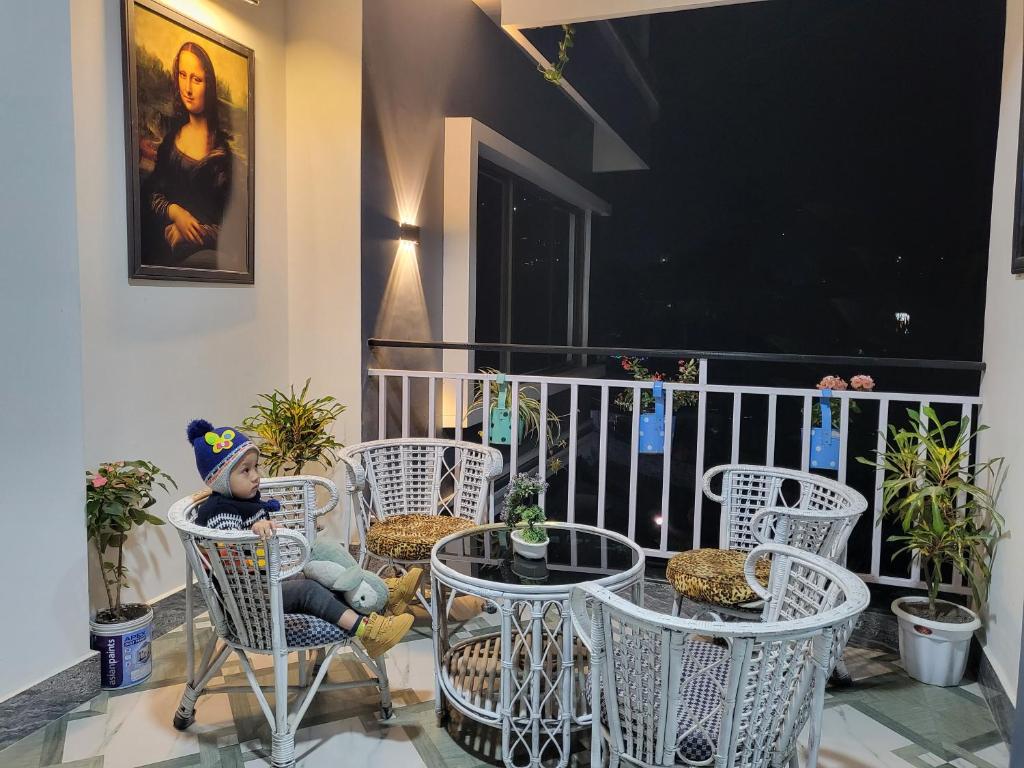 Balkoni atau teres di Hebron Haven