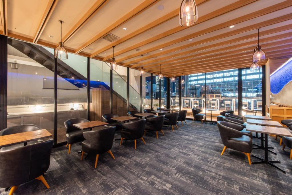 Posezení v ubytování HOTEL HILLARYS Akasaka