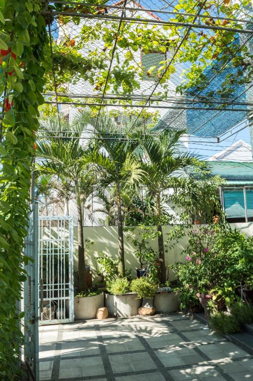 Zahrada ubytování Areca Homestay