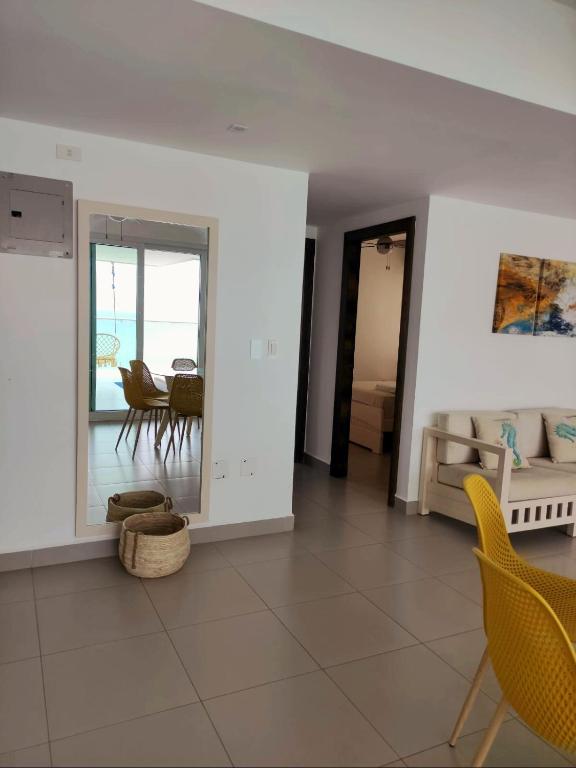 Posezení v ubytování Resort Playa Azul Departamentos
