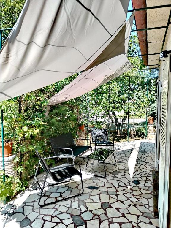 Ogród w obiekcie Holiday home I.D.A.