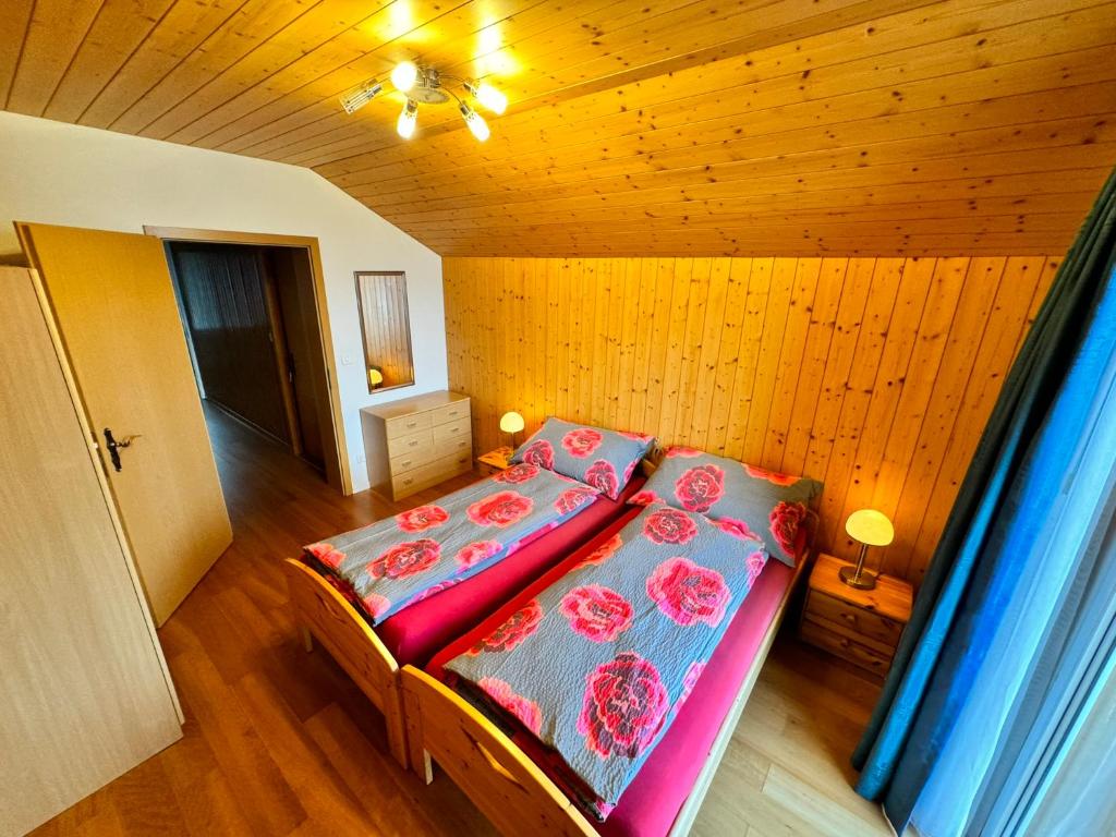 Voodi või voodid majutusasutuse Burgheim Siesta toas