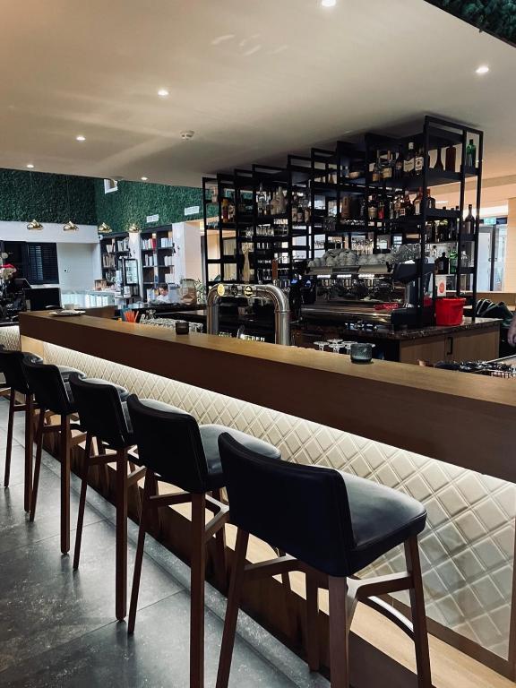 Restaurace v ubytování Woonlandschap De Leyhoeve Groningen