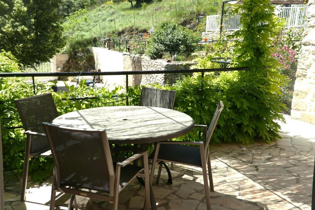 Balkón nebo terasa v ubytování Gîte - Chez Gabriel et Julie