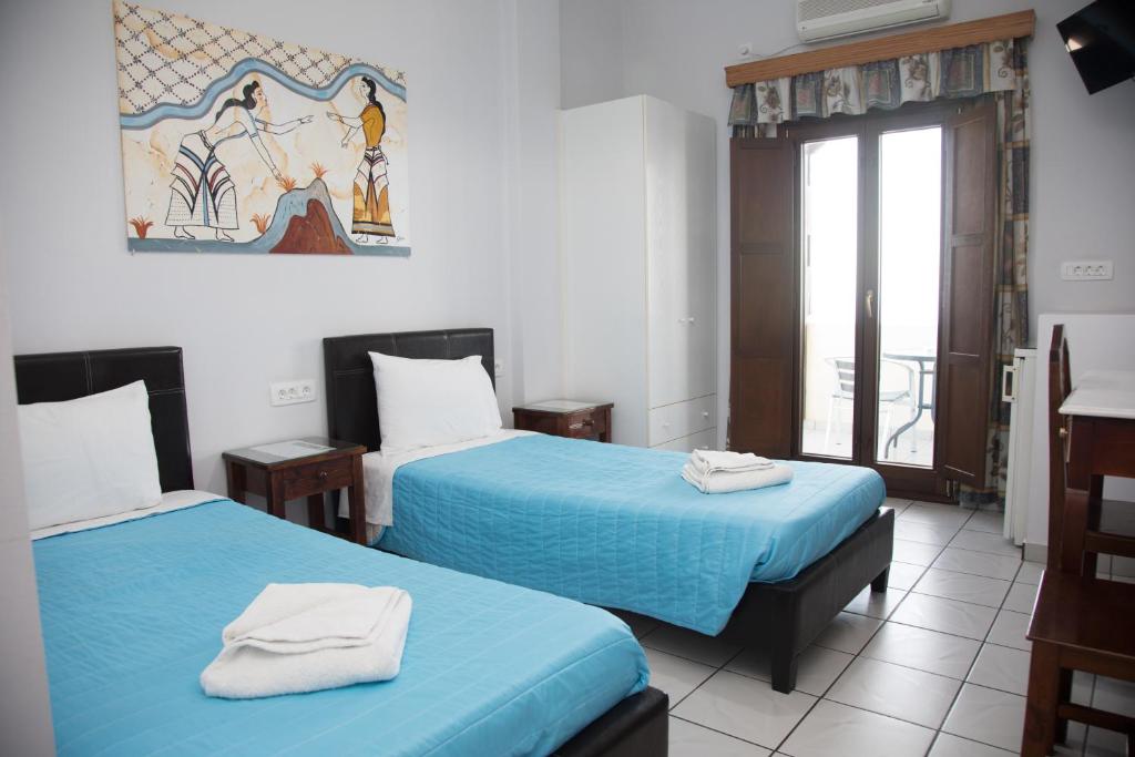 A bed or beds in a room at Villa Stella