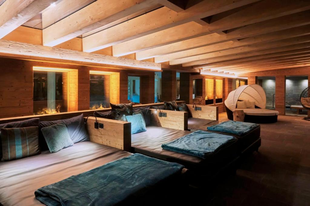 Posezení v ubytování Boutique Hotel e Chalets Salvadori