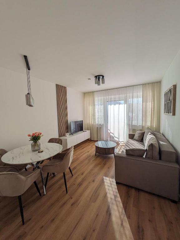 Posezení v ubytování Charmante Ferienwohnung in VILLACH