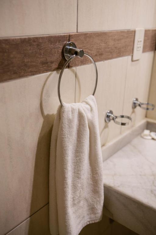Koupelna v ubytování Hotel Santo Domingo