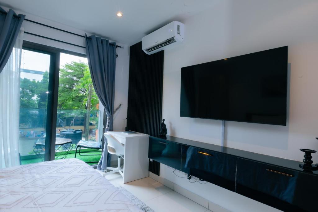 7 Minutes from the Airport - Chic Studio - Appartamento Con Una Camera Da Letto