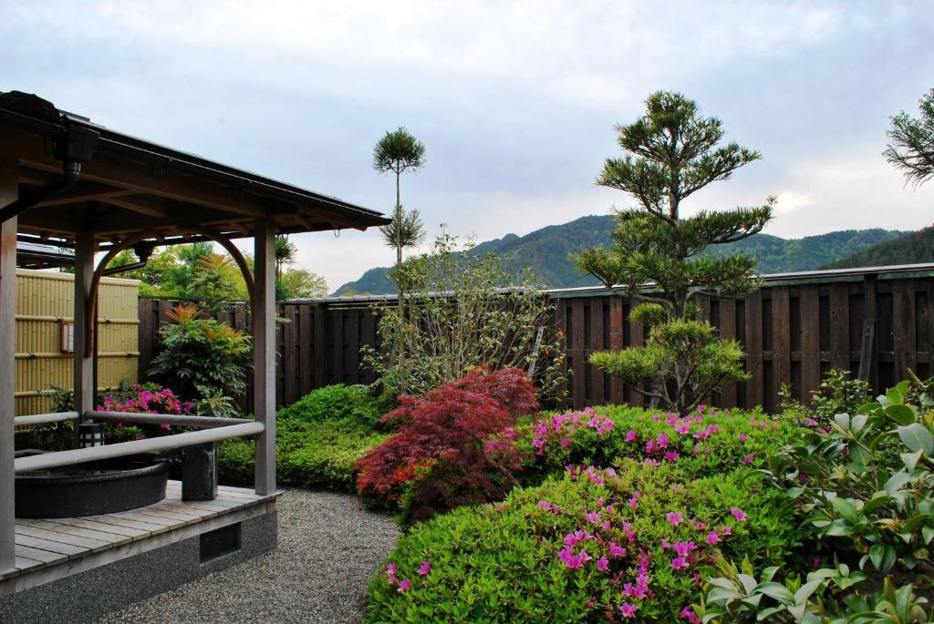 Zahrada ubytování Japanese Ryokan Seryo