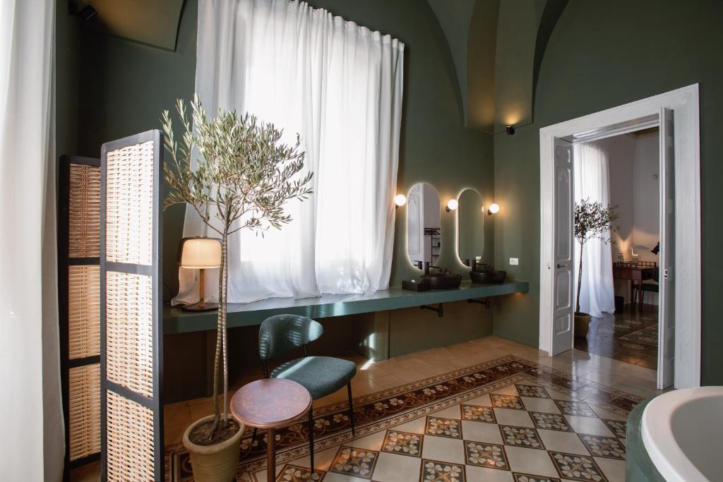 Posezení v ubytování Palazzo Piccinno