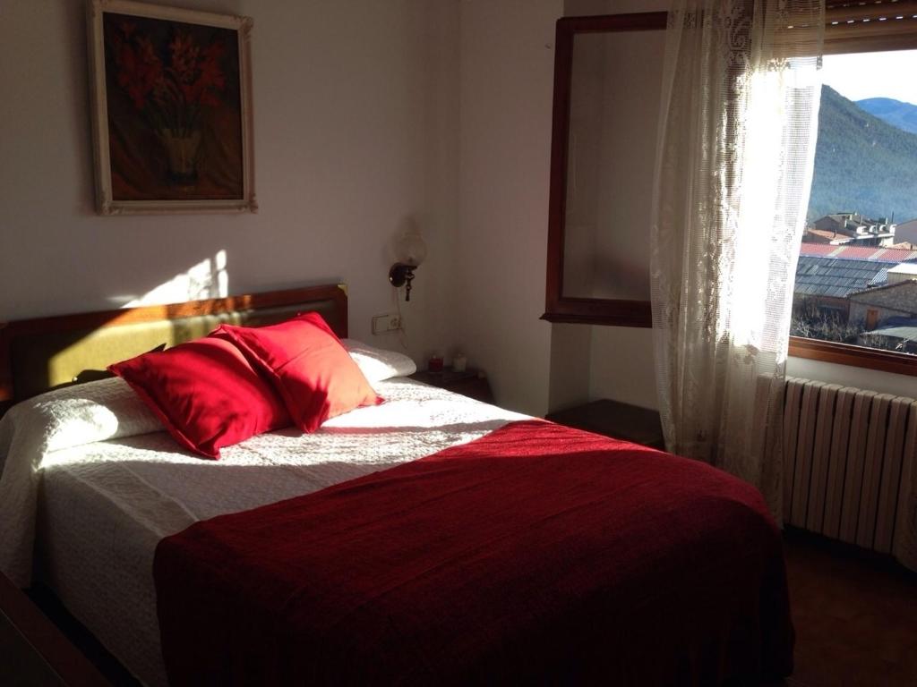 Postel nebo postele na pokoji v ubytování Can Lladoner