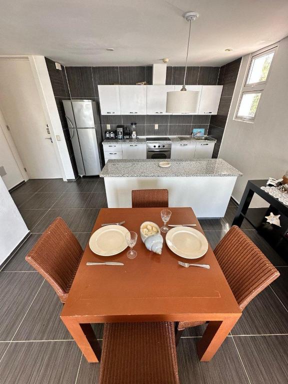 Cucina o angolo cottura di Vista Mare Spectacular Ocean View Top Floor 1-Bedroom Condo, Samana