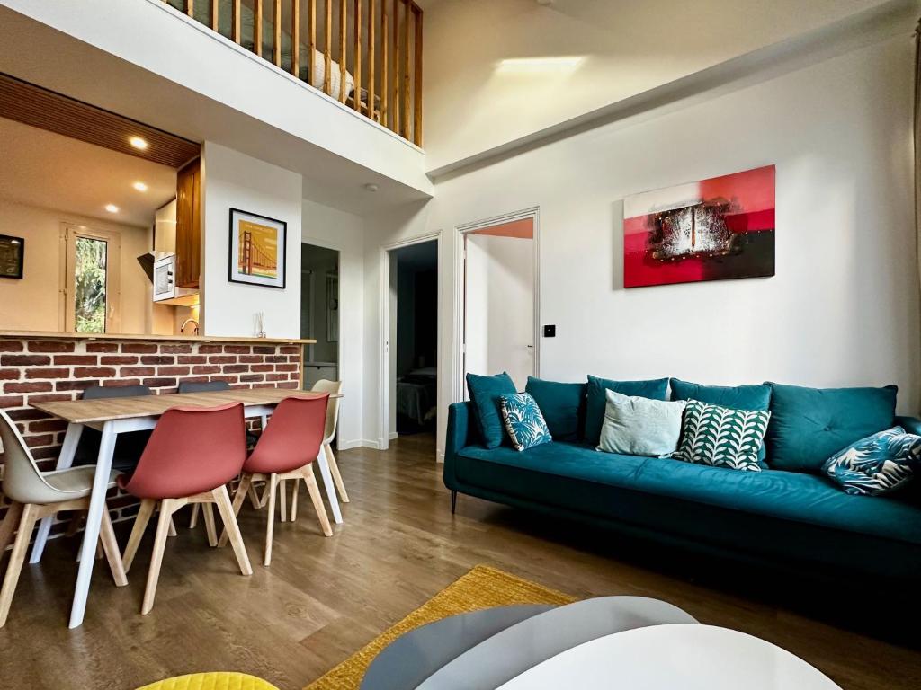 Et opholdsområde på Refuge familial Disney&Paris